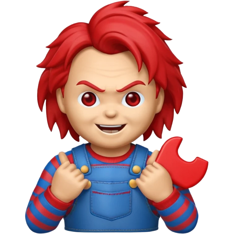 Un emojin de chuky emoji
