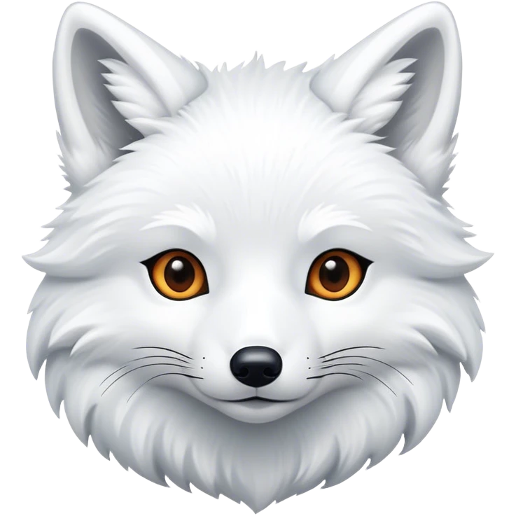 white fox emoji