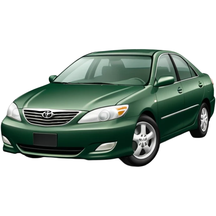 Darkest Green 2003 Toyota Camry emoji
