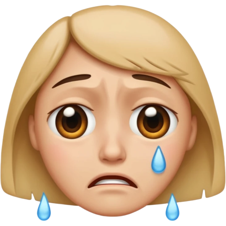 crying face emoji emoji