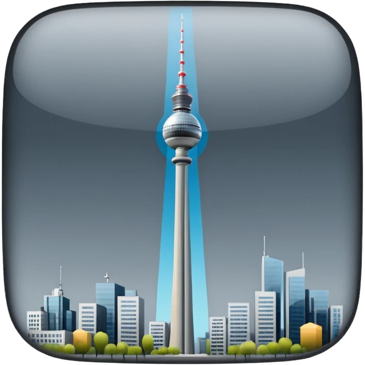 berlin TV tower emoji
