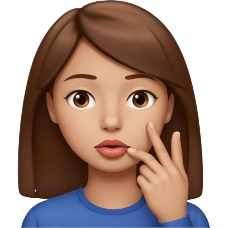 shushing emoji