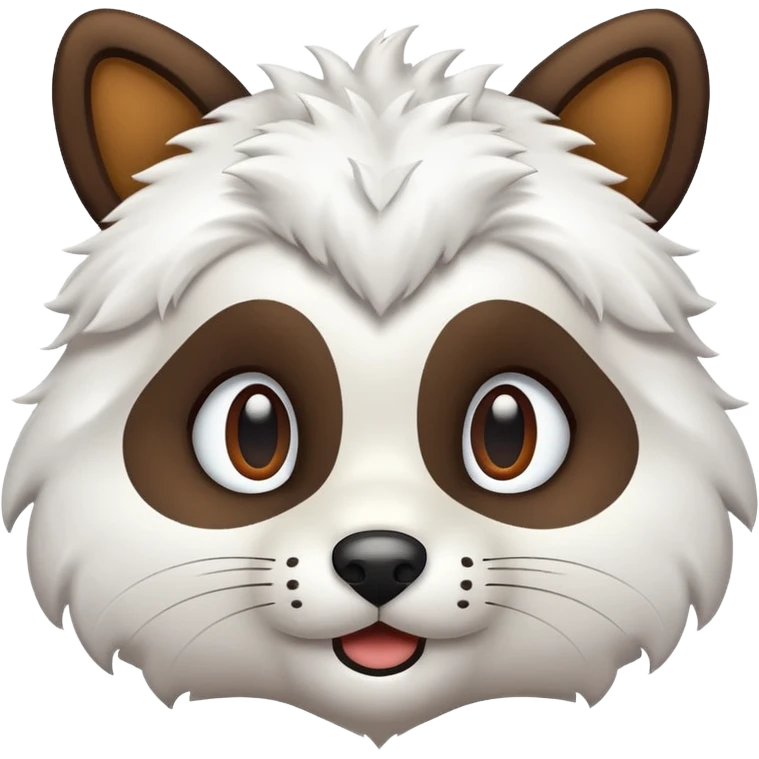 snowy macoco emoji