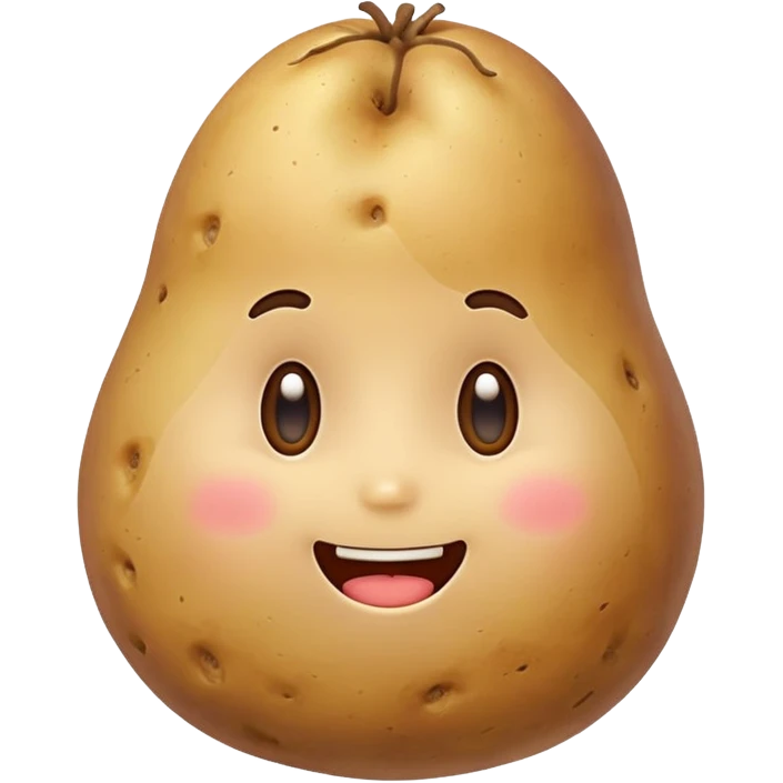 Patate kawaii emoji