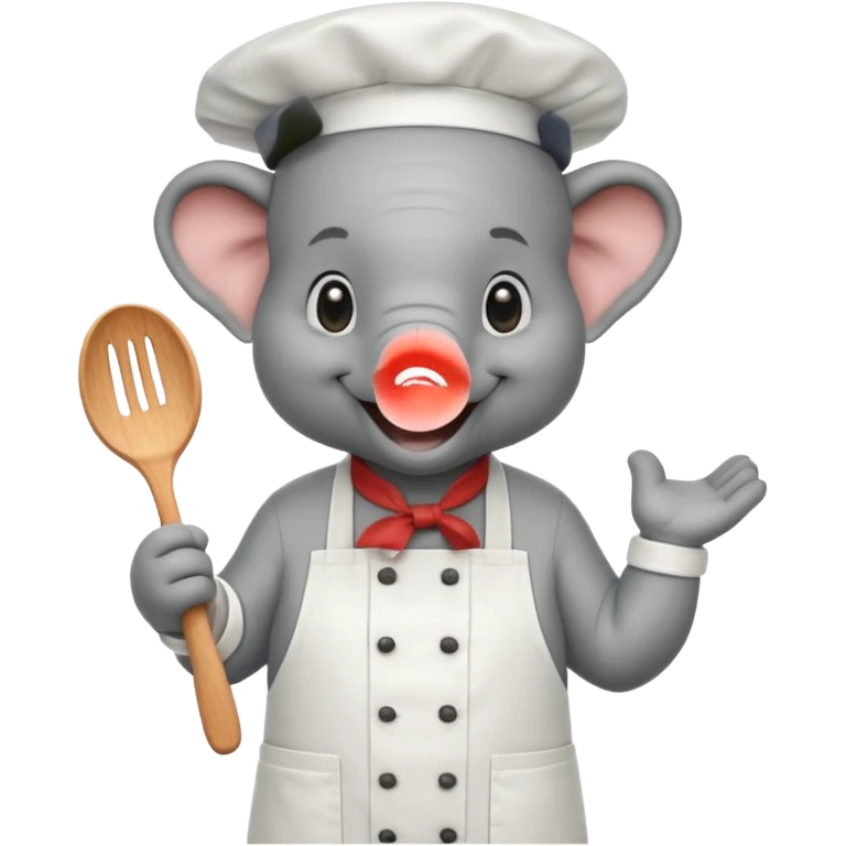 chef elephant emoji