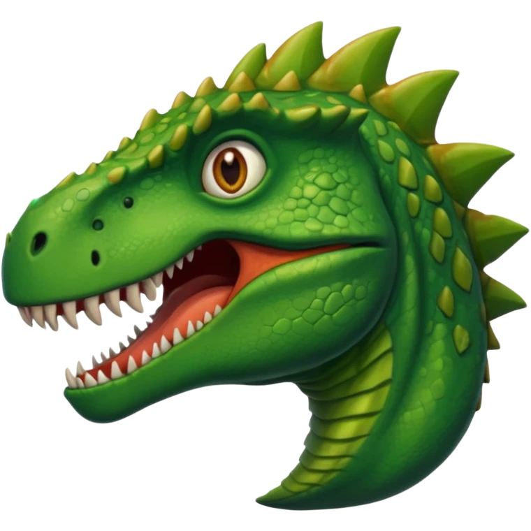 dinosaur portrait emoji