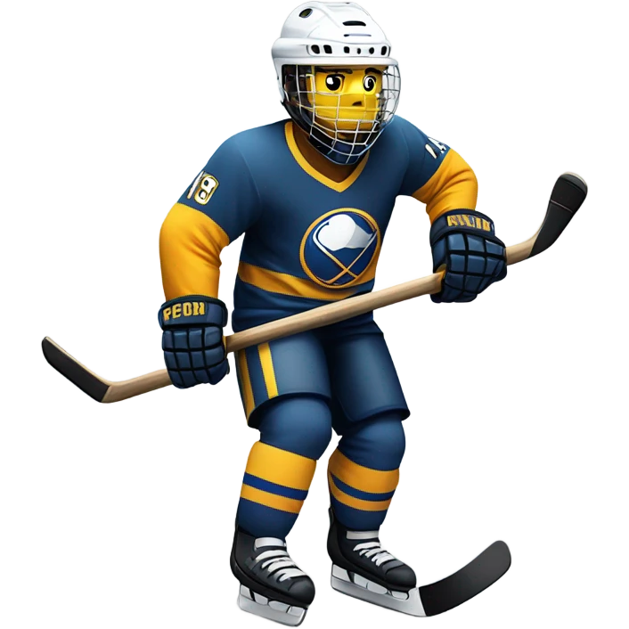 Hockey player emoji