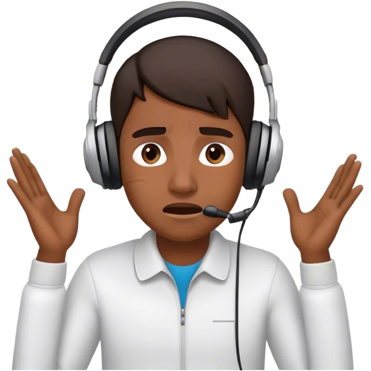 an image describing bad zoom audio emoji