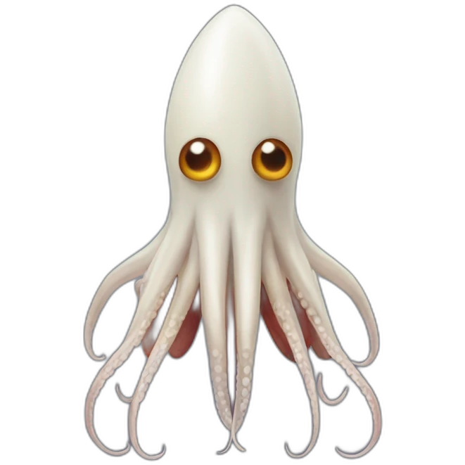 Rocket-squid emoji