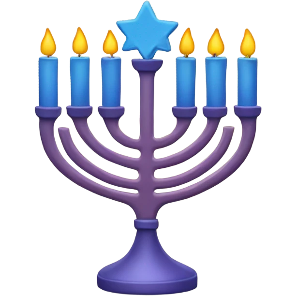 Hanuka Menorah emoji