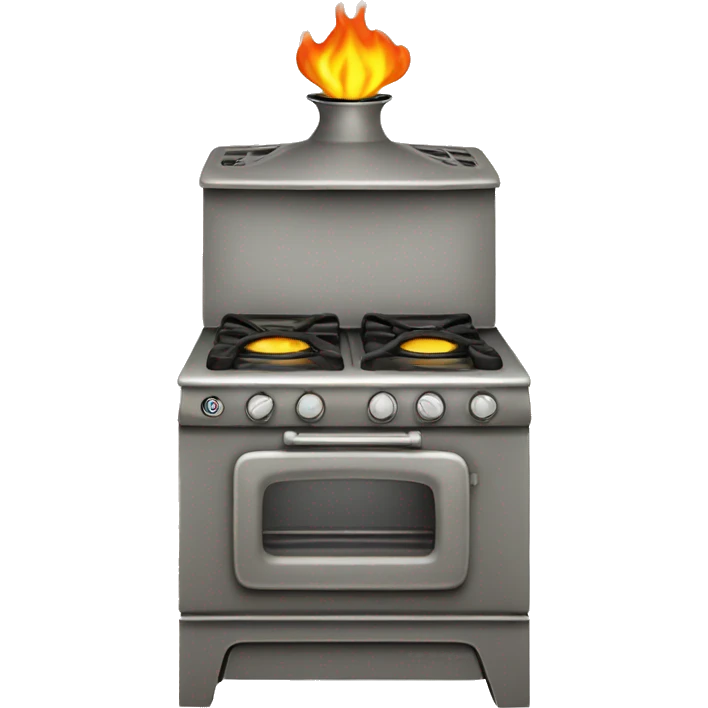 retro gas burner emoji