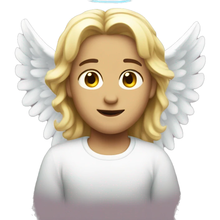 angel con alas emoji