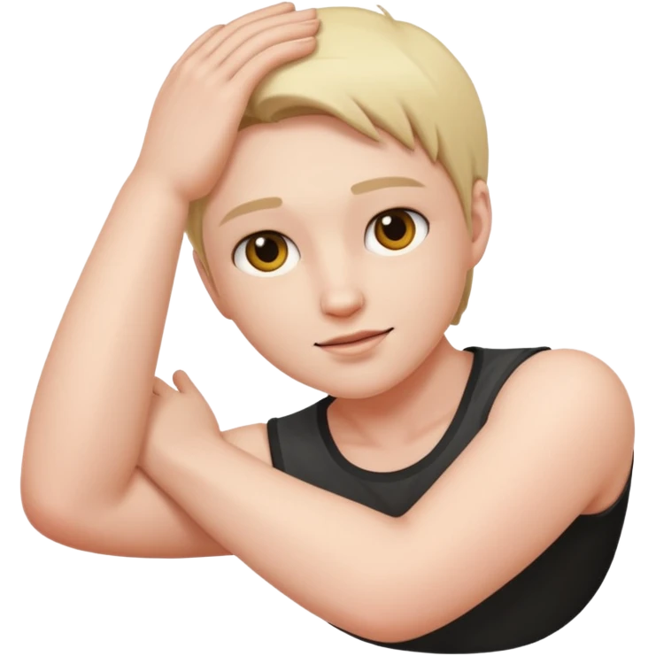 elbow extended emoji