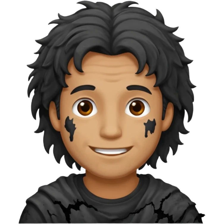 Olentzero es representado como un hombre grueso, desharrapado, manchado de carbón, de buen comer. Su singular característica es que vive aislado de la sociedad dedicado a hacer carbón vegetal en el bosque, gustándole comer y beber bien, y cada invierno baja de las montañas a los pueblos.[1]​ emoji