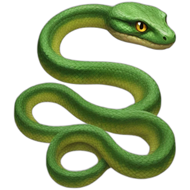 Basilic snake Harry Potter emoji
