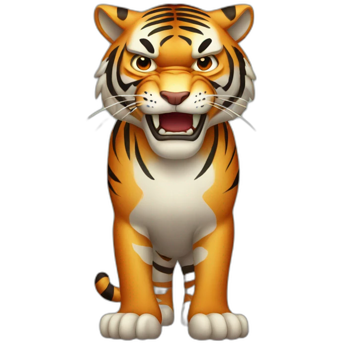 angry- Tiger  emoji