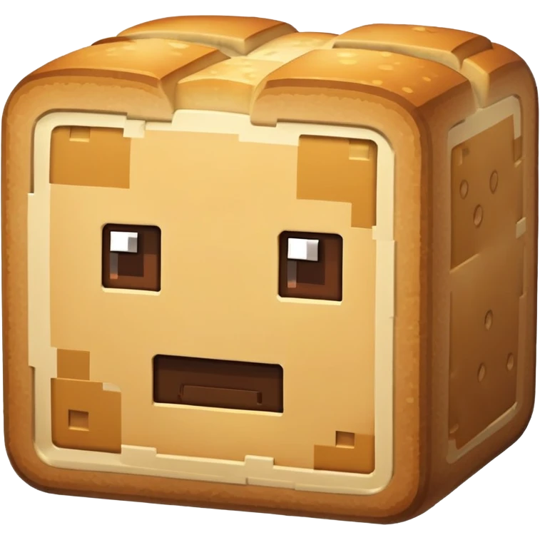 Minecraft bread emoji