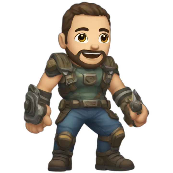Gigachad gamer emoji