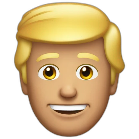 Donald trump dressed as a mainer emoji