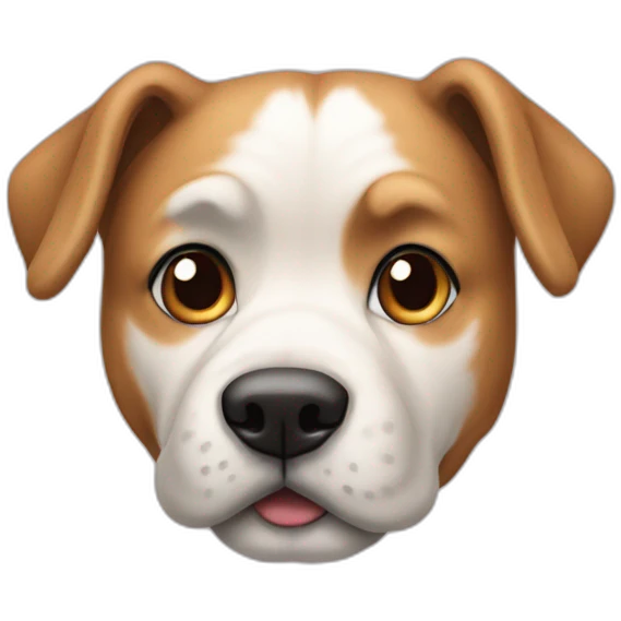Chien qui croise les bras emoji