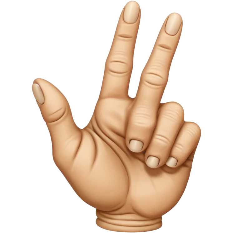 Let it be the hand showing the vulgar finger but down emoji