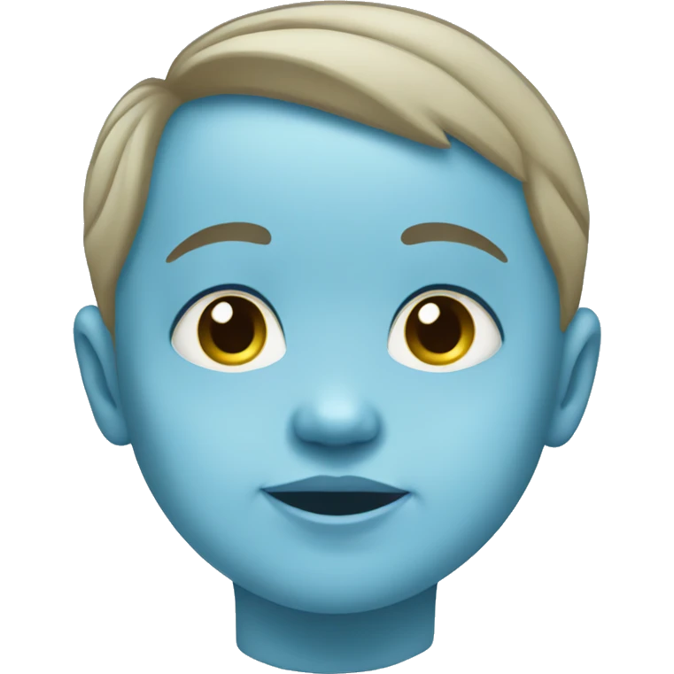 baby blue circle emoji