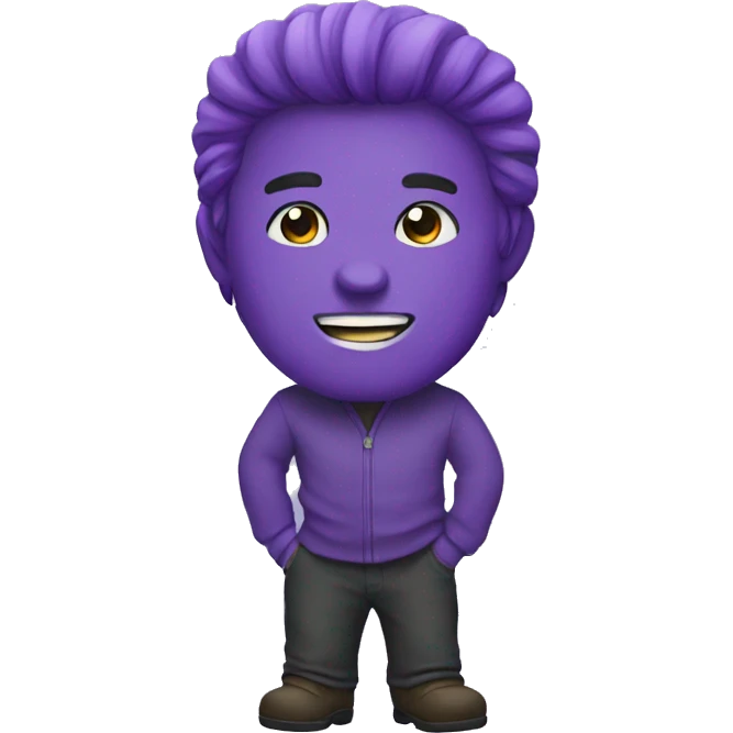 Purple emoji