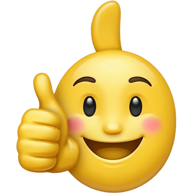 thumbs up emoji, positive gesture emoji