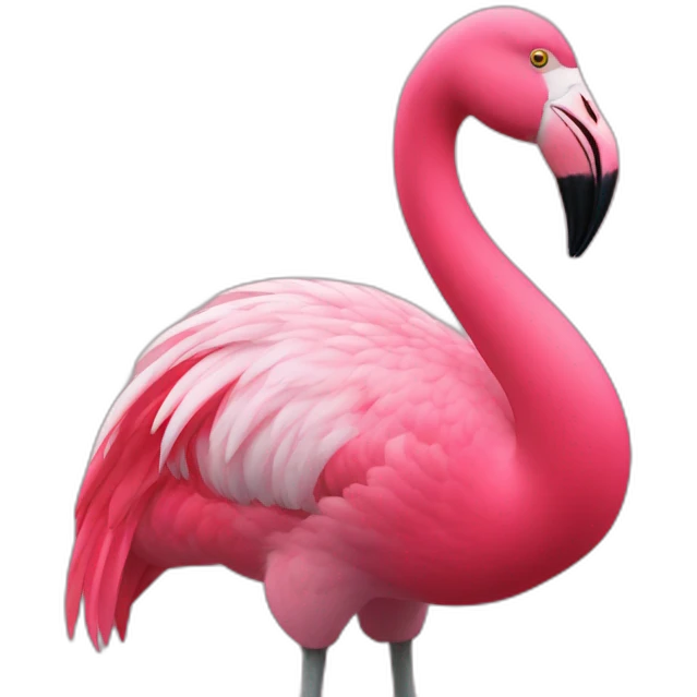 Flammand rose emoji