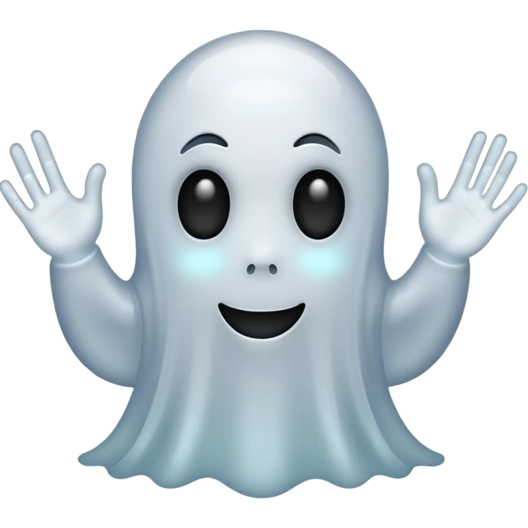 Manos de Emoji de fantasma  emoji
