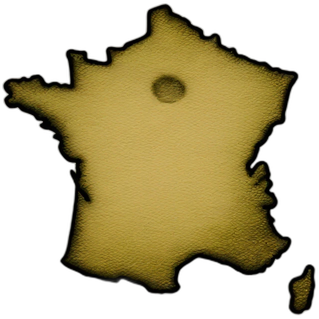 Carte de la France emoji