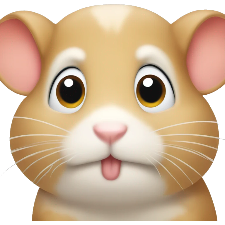 Hamster thinking emoji