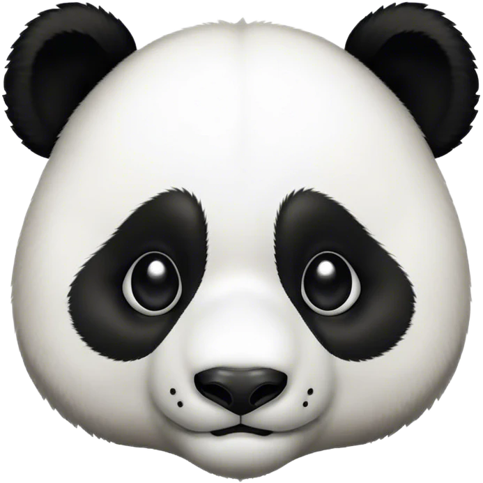 asking panda emoji