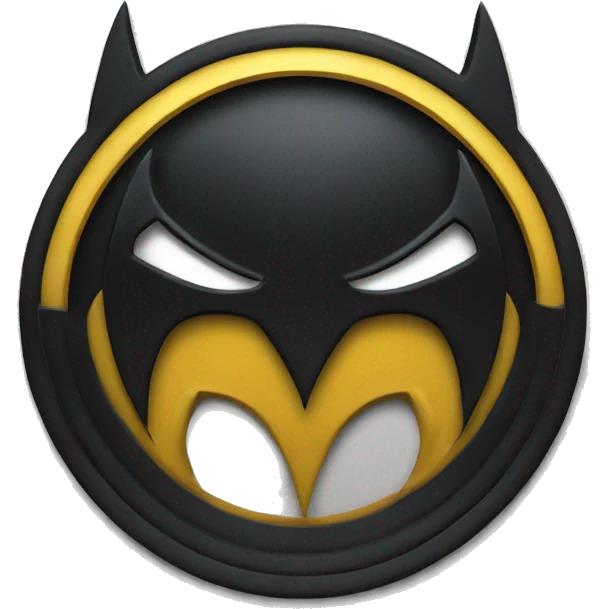 Batman logo emoji
