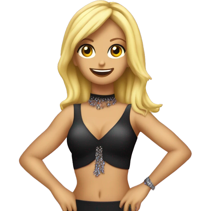 Britney spears morena bailando emoji