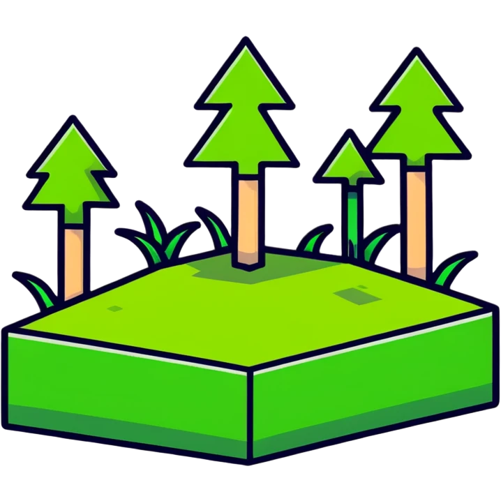 Minecraft grass block emoji