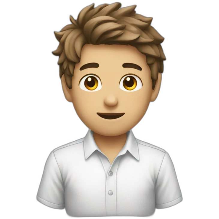 Boy shirt A type emoji