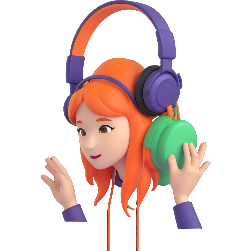 streamer with headphones emoji