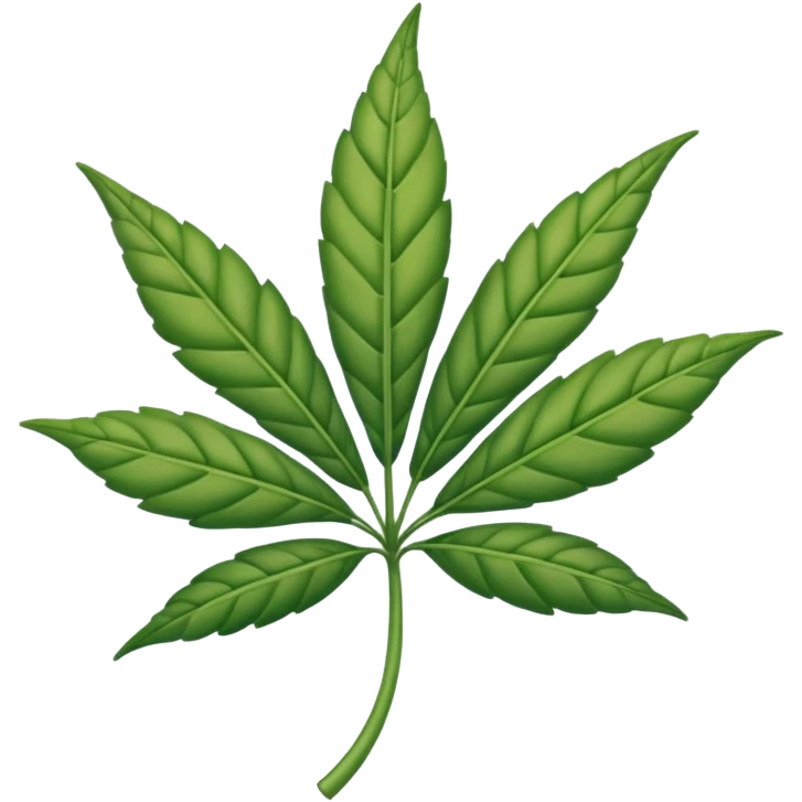 Hoja de mariguana emoji