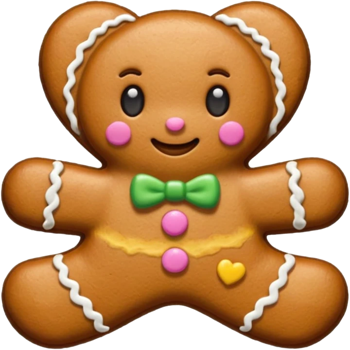 gingerbread emoji