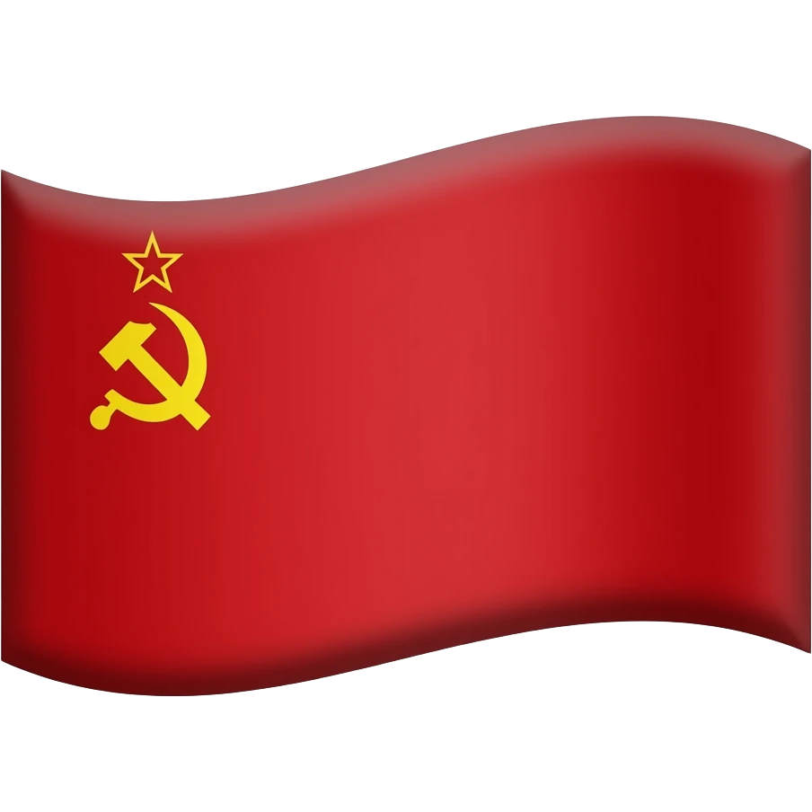 Soviet Union flag emoji