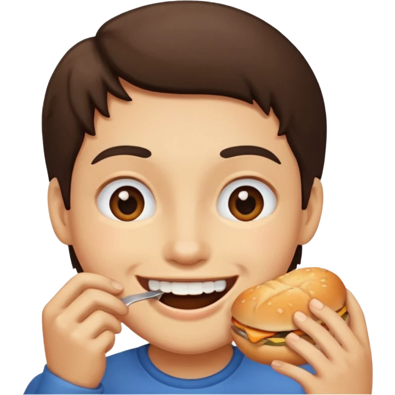 person eating emoji