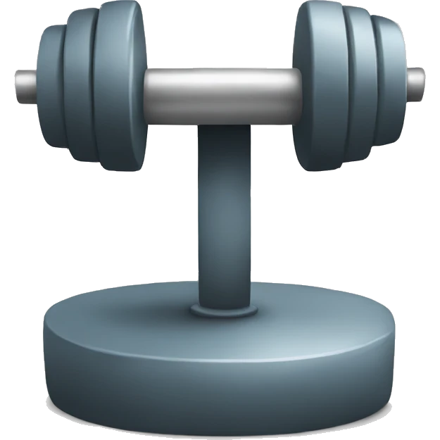 Gym weight emoji