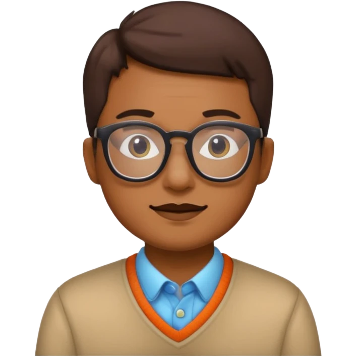 Face glasses grolzy emoji