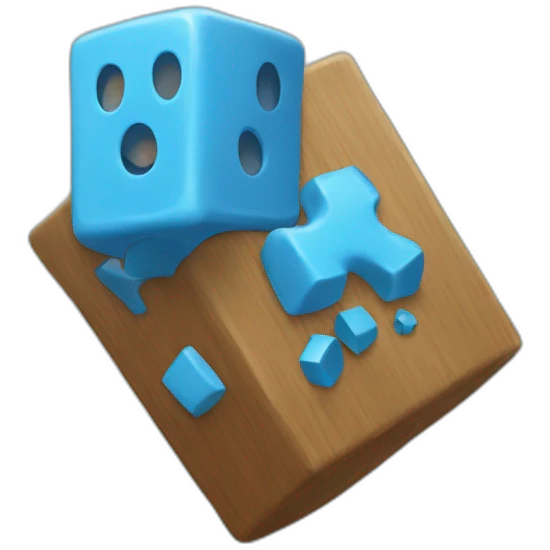 meeple-who-play-with-dices-blue emoji