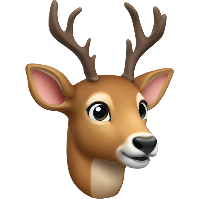 Deer emoji