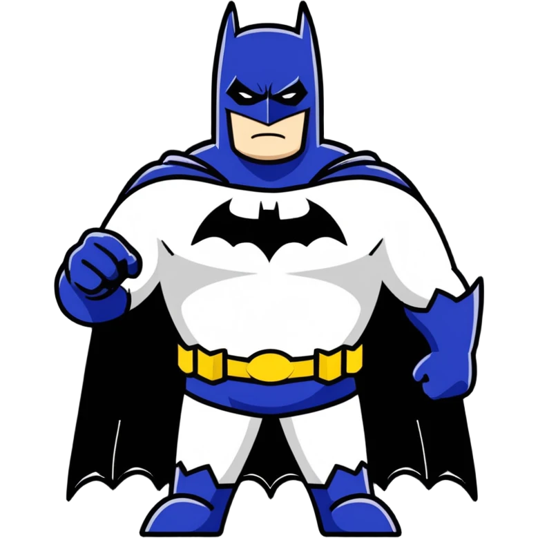 Batman waves emoji