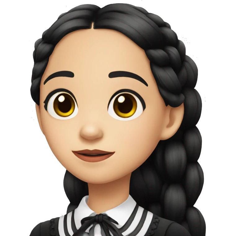 Jenna Ortega, Wednesday Addams emoji