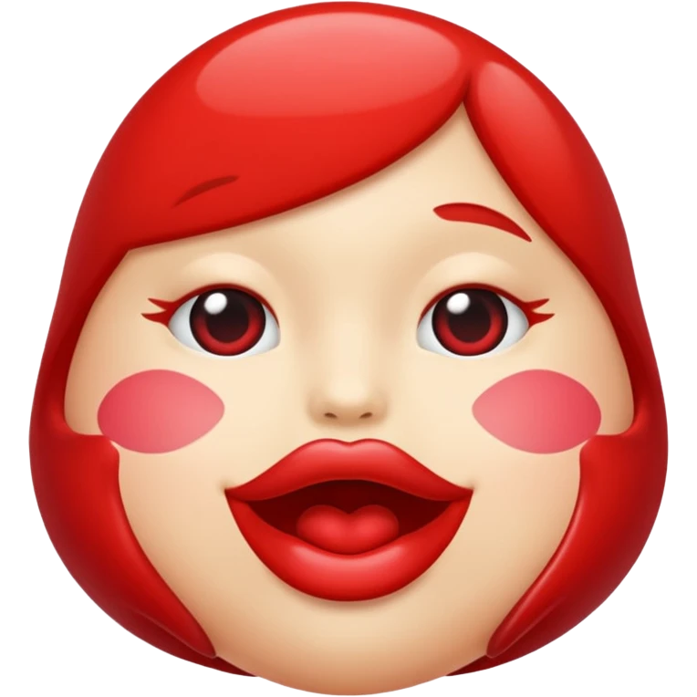 A kissabite emoji