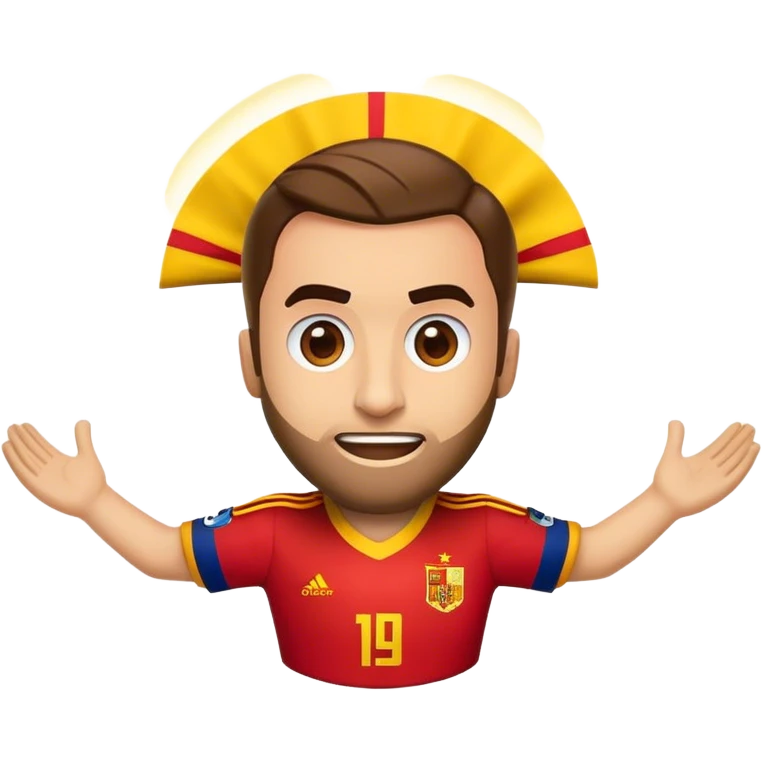 Cinematic Realistic La Liga Pop Culture Emoji, showcasing a dynamic portrayal of Spain's premier football league rendered with lifelike detail and energetic, modern lighting. emoji